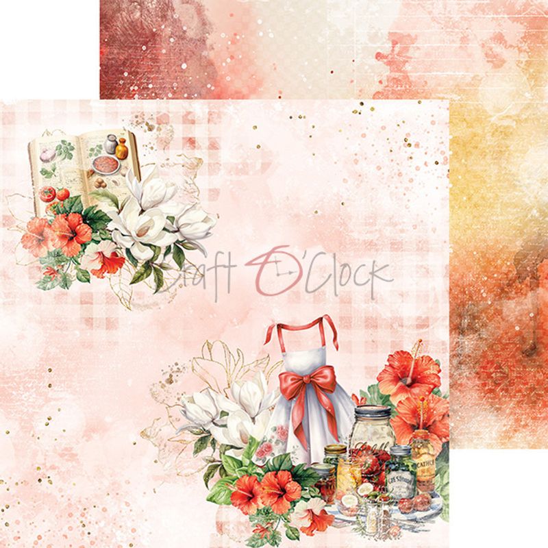 KITCHEN MODE - A SET OF PAPERS 8x8