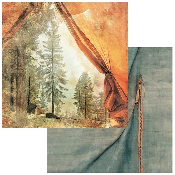 Campfire Memories Paper – Tent