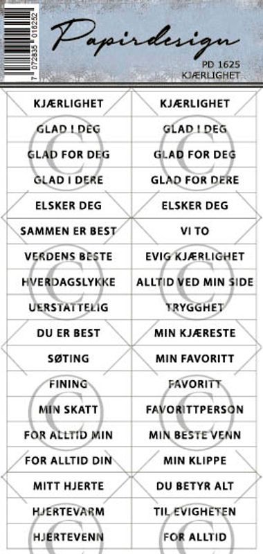 KJÆRLIGHET 