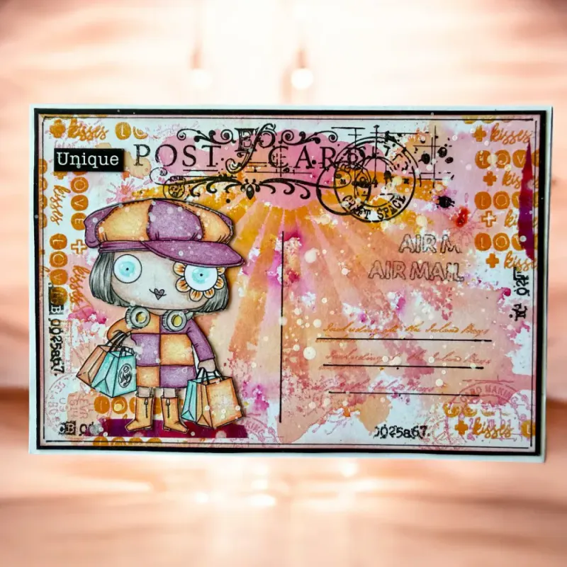 TP-1338 - A6 Stamp Sets - Postcard Shuffle