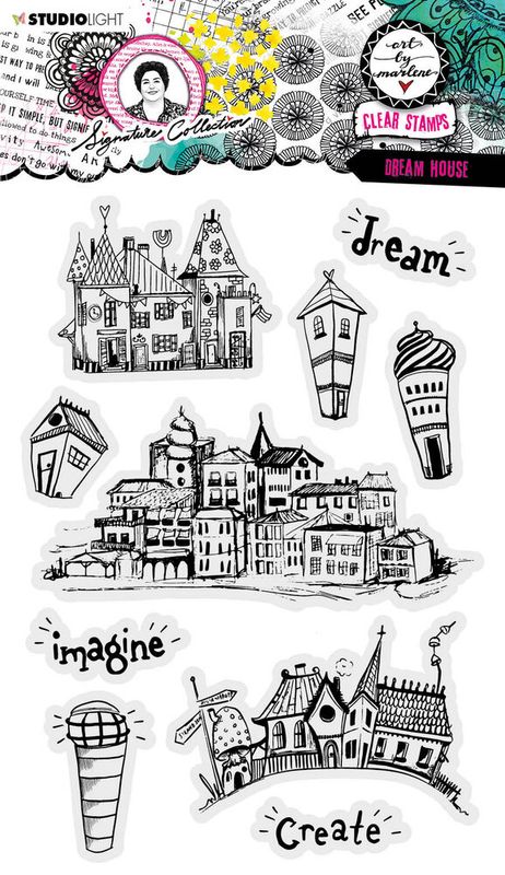 Signature Collection Clear Stamp Dream House