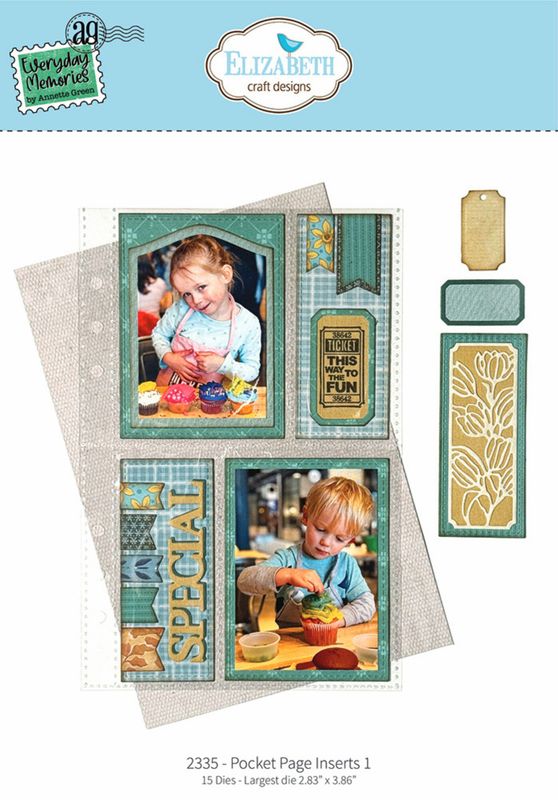Delightful Discovery Die Pocket Page Inserts 1 (2335)