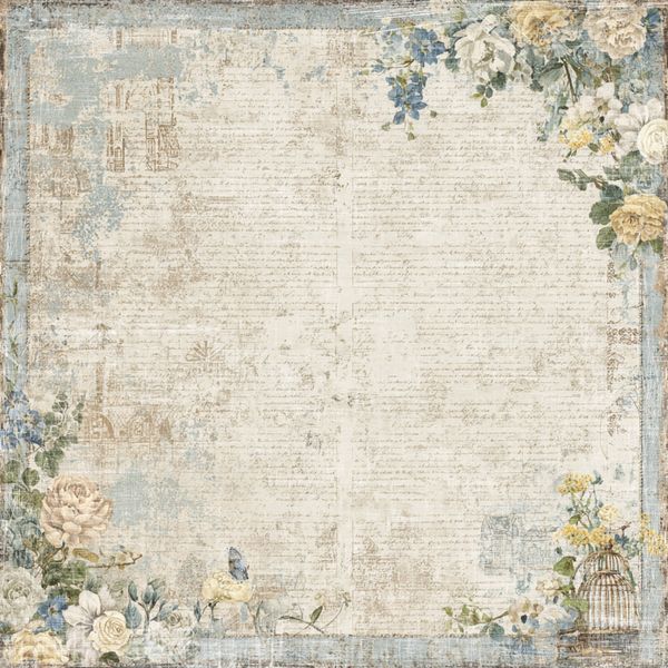 Summer Meadow - Floral frame
