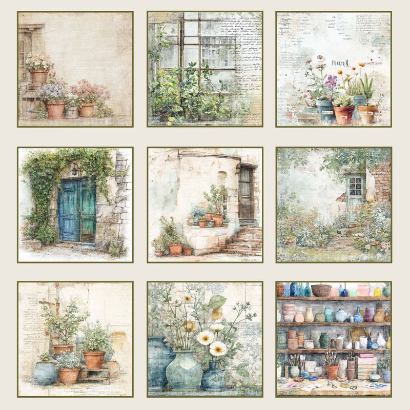 The Pottery Collection - 8x8