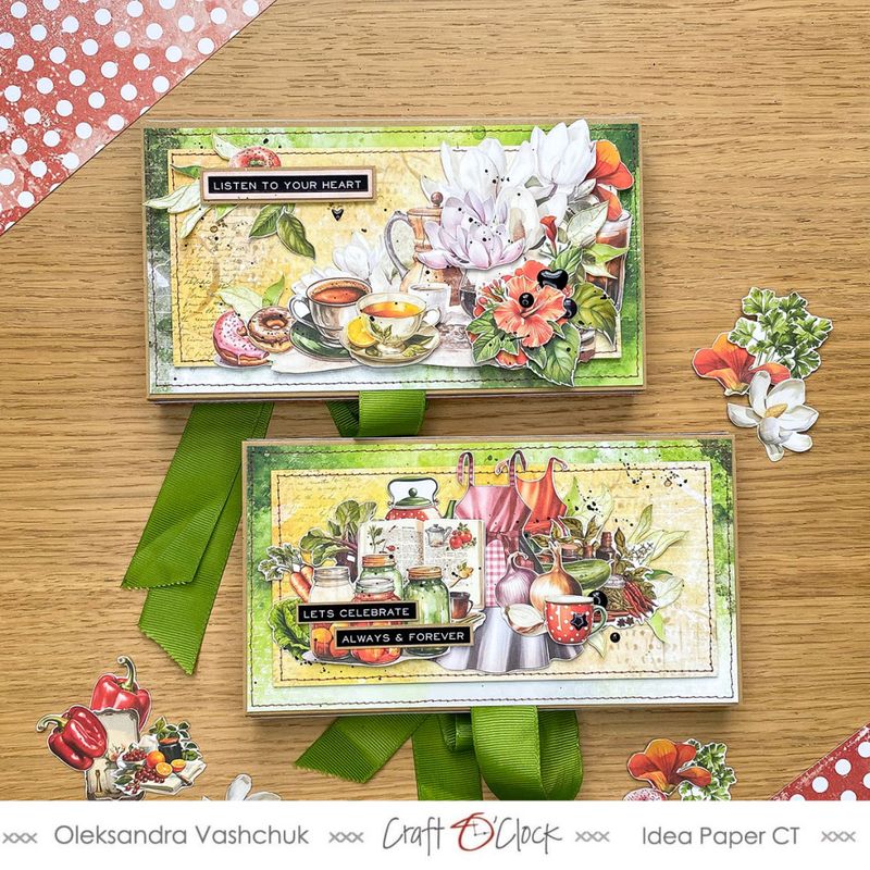 KITCHEN MODE - A SET OF PAPERS 8x8