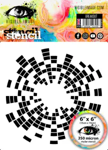 Hovedbilde Breakout 6x6 Inch Stencil