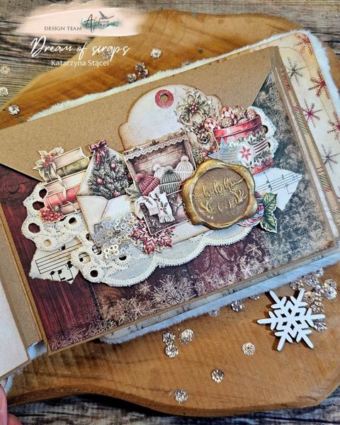 Fabric inscriptions - The Magic of December