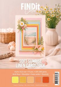 Hovedbilde Linen Cardstock A5 Soft ...