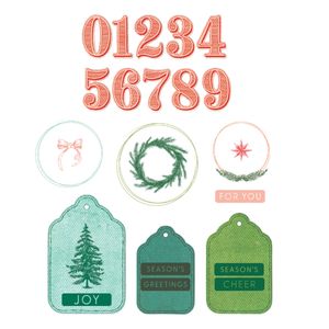 Hovedbilde Clear Stamps Set w/Framelit ...