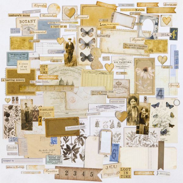 Faded Memory Lane -  Ephemera Set