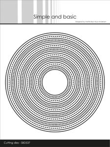 Hovedbilde Combi Striped Frames Circle ...