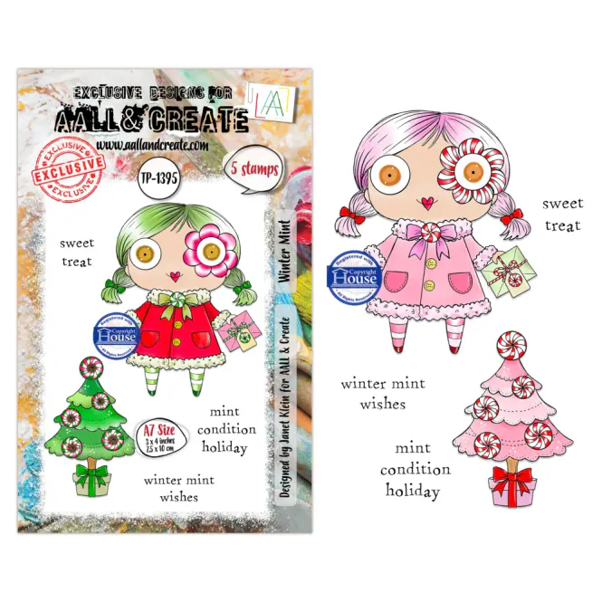Hovedbilde TP-1395 - A7 STAMP SET - ...
