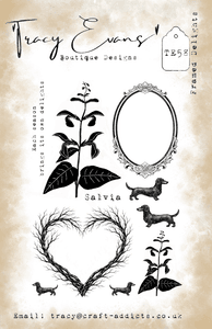 Hovedbilde TE058 - Framed Delights A5 ...