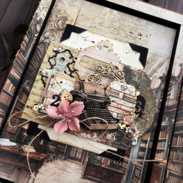 Fabric 3 cover In the Library