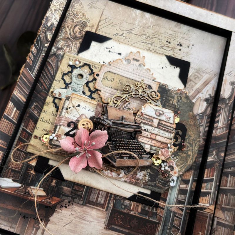 Fabric 3 cover In the Library
