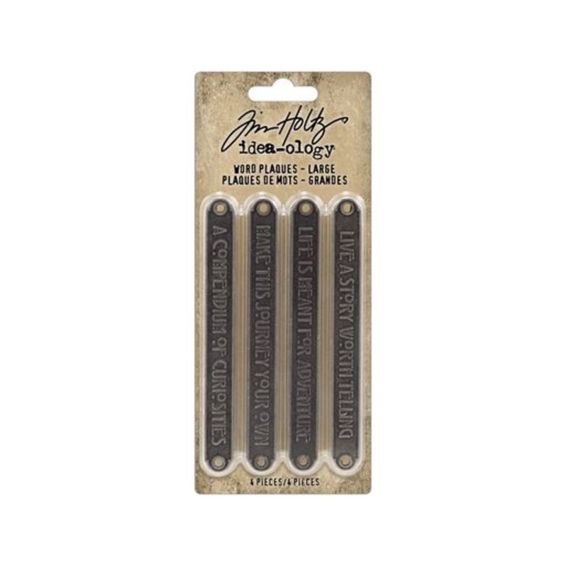 Tim Holtz Word Plaques Large