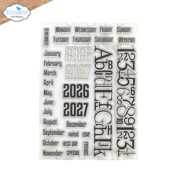 Delightful Discovery Stamps Calendar Elements (CS446)