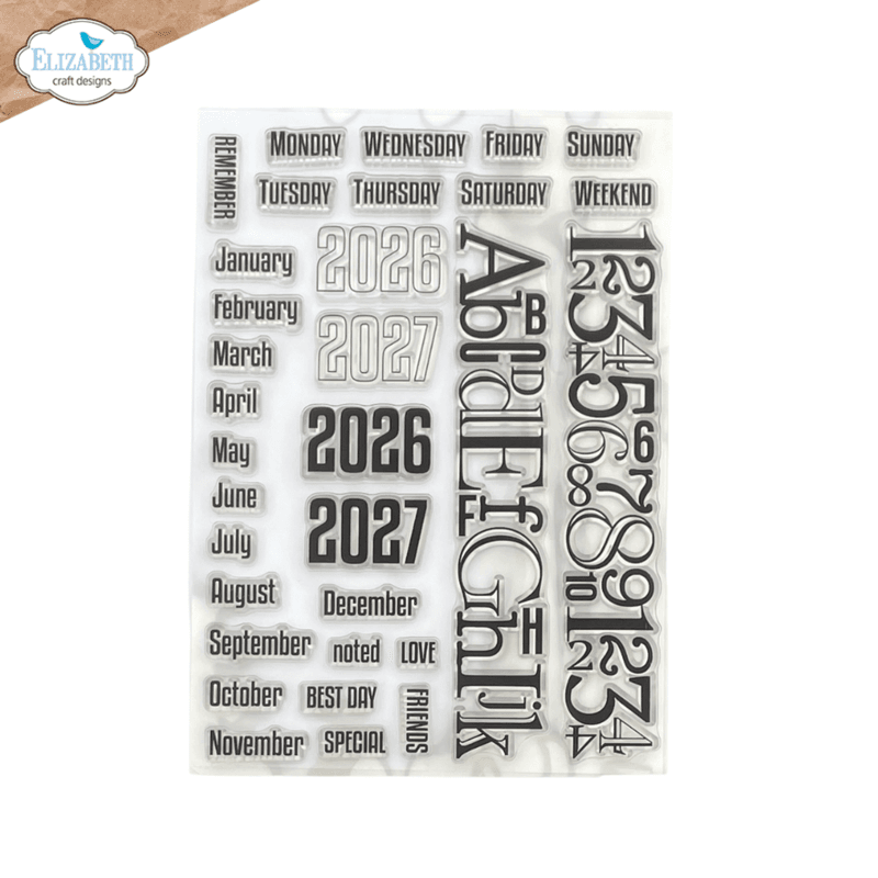 Delightful Discovery Stamps Calendar Elements (CS446)