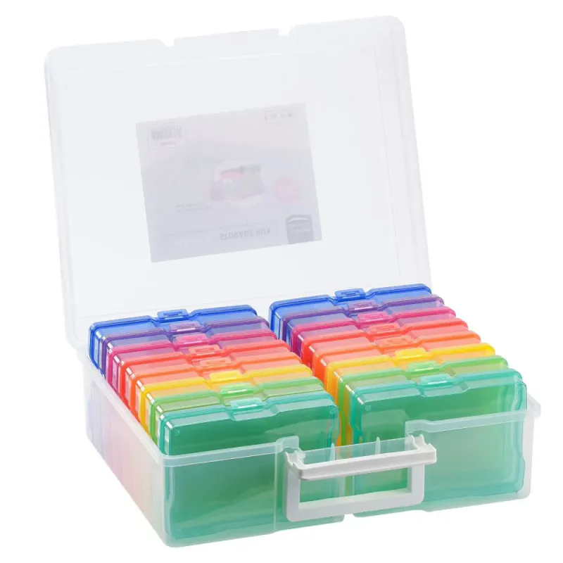Colourful Storage Box with 16 Cases