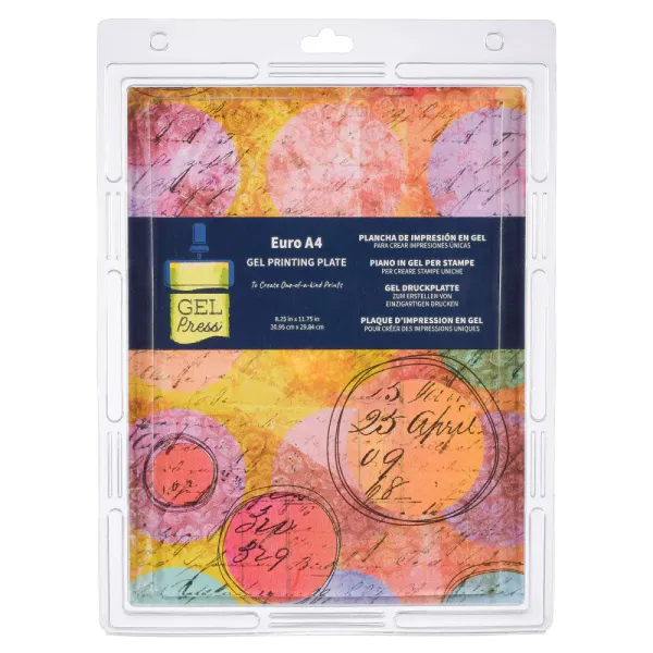 Gel Press • Gel Printing Plate A4 8.25x11.75"