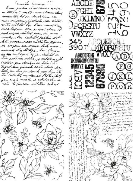 Beneath the Brambles 5x7 Inch Decoupage Paper (8pcs)