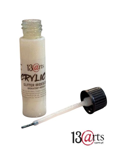 Acrylic Ink Glitter Iridescent – Splatter Brush Bottle 20 ml