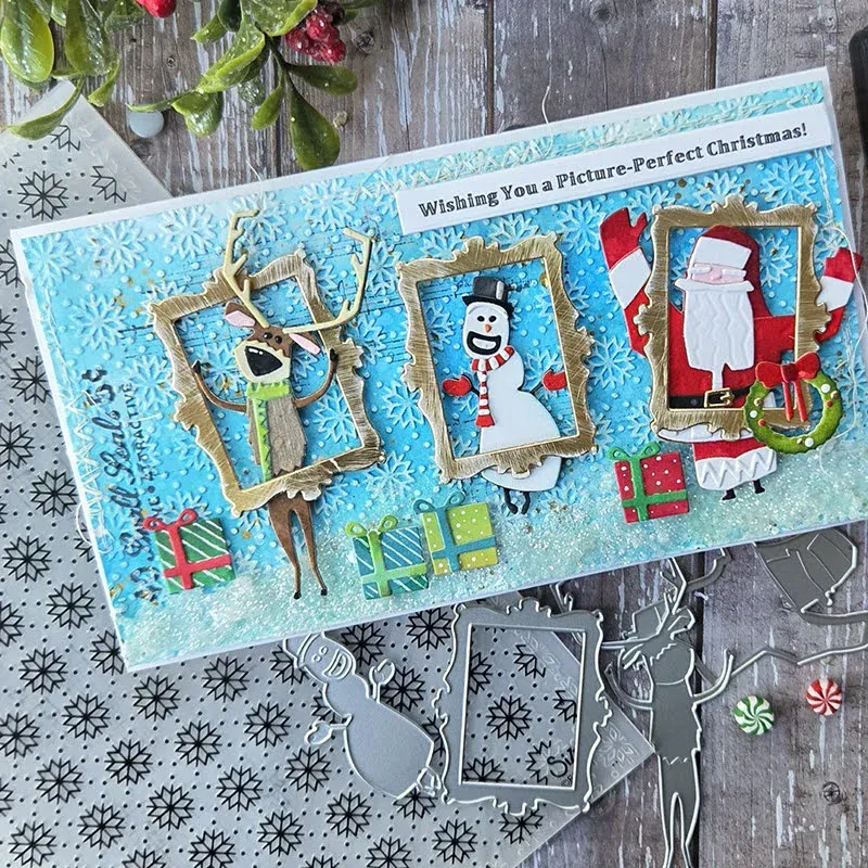 Sizzix - Tim Holtz - Thinlits - Vault Papercut Christmas