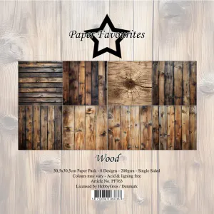 Hovedbilde Wood 12x12 Inch Paper Pad