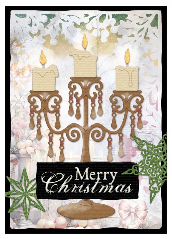 Holly Frame Christmas Essentials Mask 