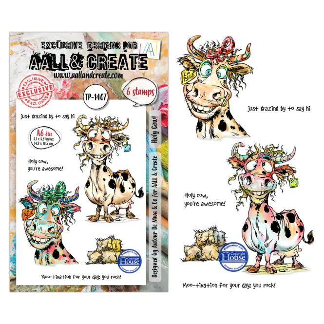 Hovedbilde TP-1407 - A6 Stamp Sets - ...
