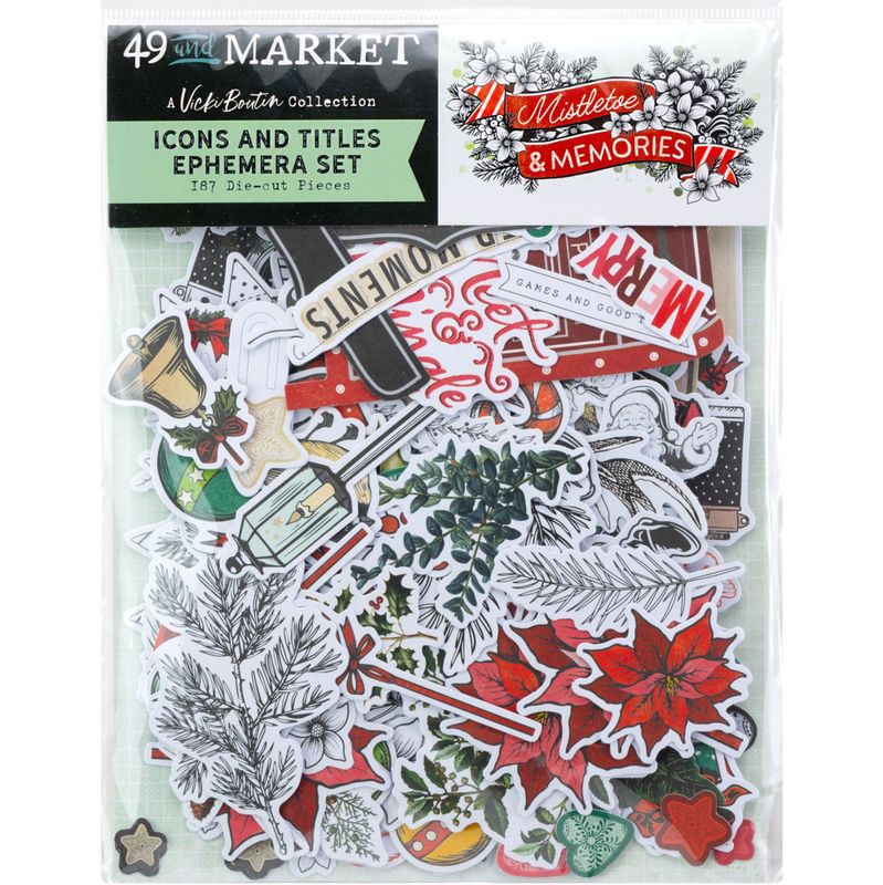 Mistletoe And Memories - Die-Cuts Icons
