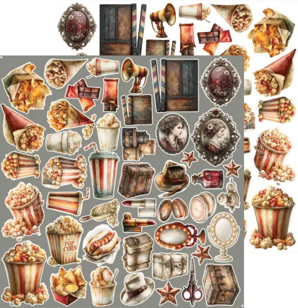 SILVER SCREEN MAGIC - EXTRAS SET - MIX