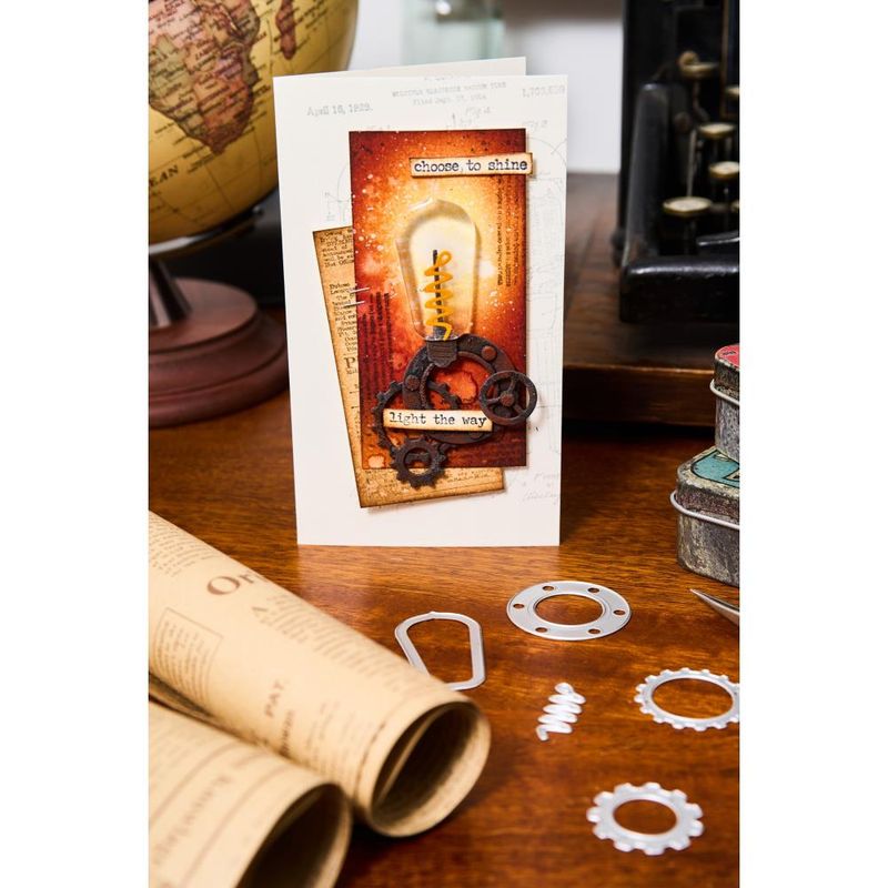 Thinlits Die by Tim Holtz - Vault Industrial - Set 37/Pkg