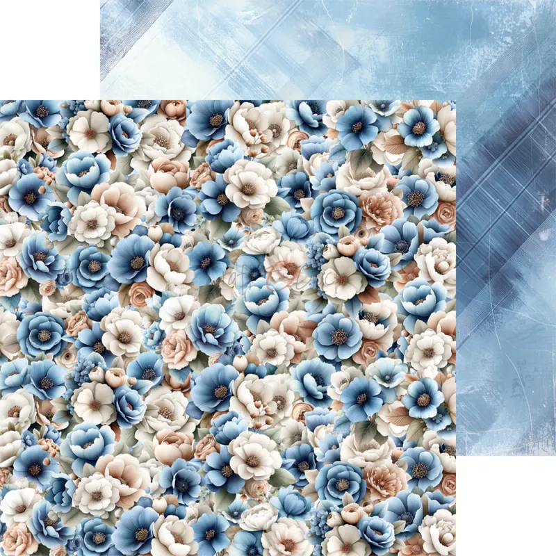 BABY BOY UNIVERSE - A SET OF PAPERS 20,3 cm x 20,3 cm - MIX