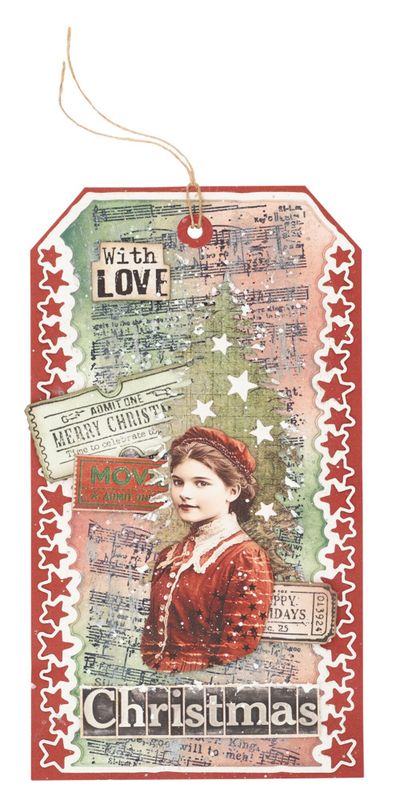 Winter Wonderland Grunge Clear Stamp 