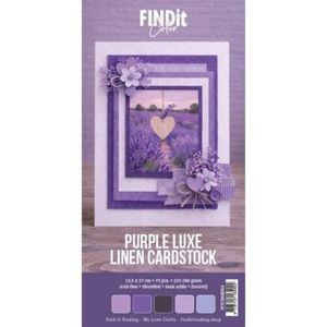 Hovedbilde Linen Cardstock 4K Purple ...