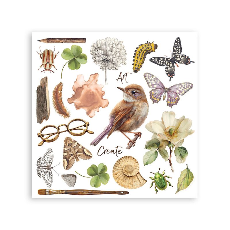 All Around Rub-On 15,5x15,5cm Assortment (6pcs)