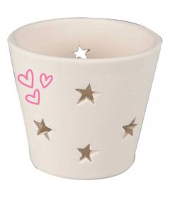 Hovedbilde Lysglass med stjerner, dia. 7 ...