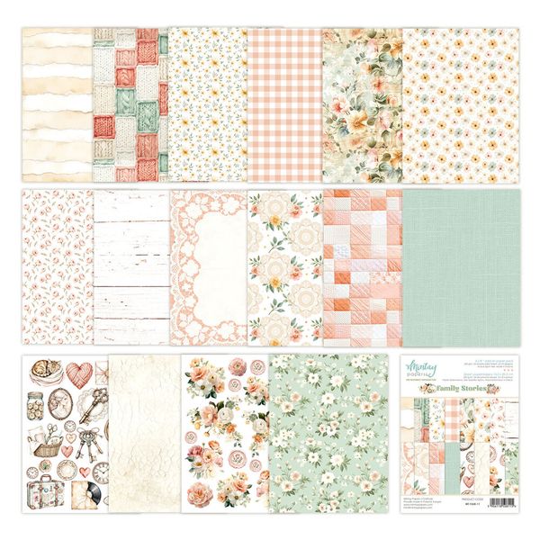 Family Stories 6x8 Inch Add-On Paper Pack 