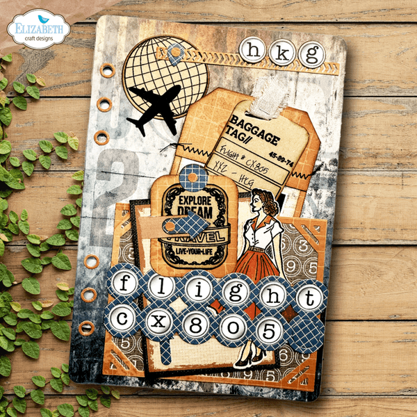 Rest & Relaxation Stamp and Die Set Let's Go! by Everyday Memories