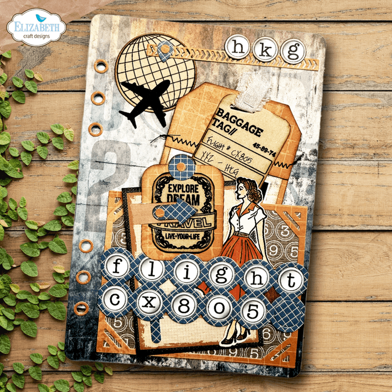 Rest & Relaxation Stamp and Die Set Let's Go! by Everyday Memories
