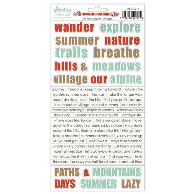 Hovedbilde Summer Highlands 6x12 Inch ...