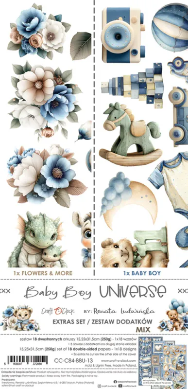 BABY BOY UNIVERSE - EXTRAS SET - MIX