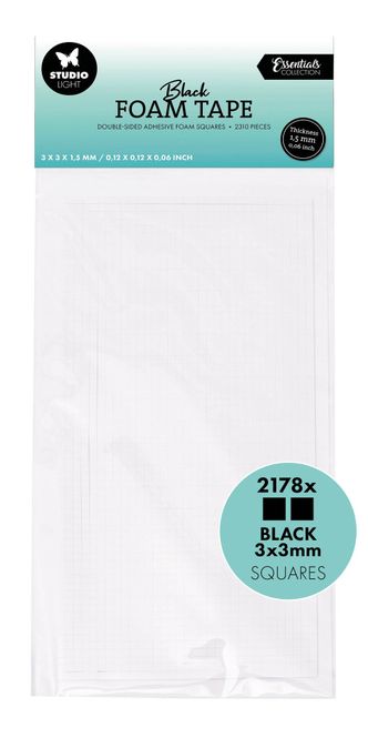 Hovedbilde Foam Tape Doublesided Squares ...