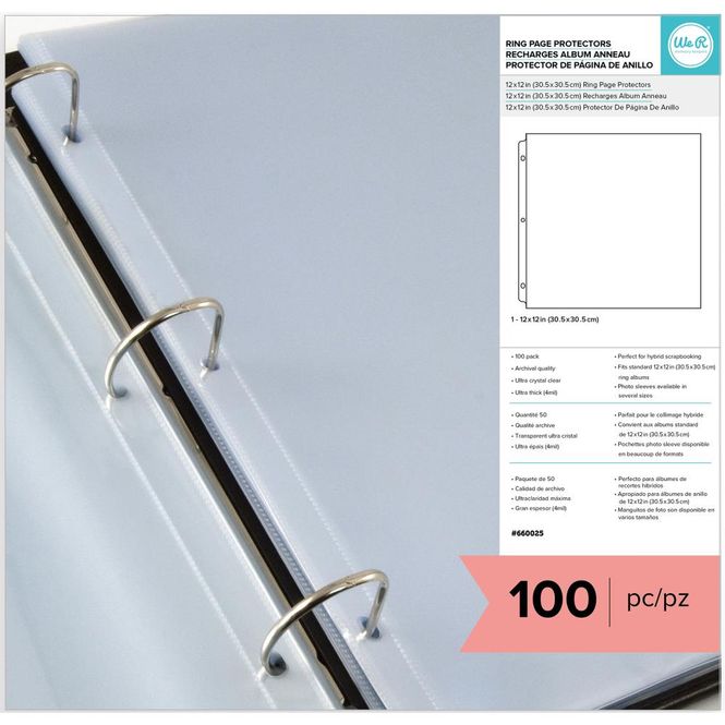 Hovedbilde We R Ring Page Protectors ...