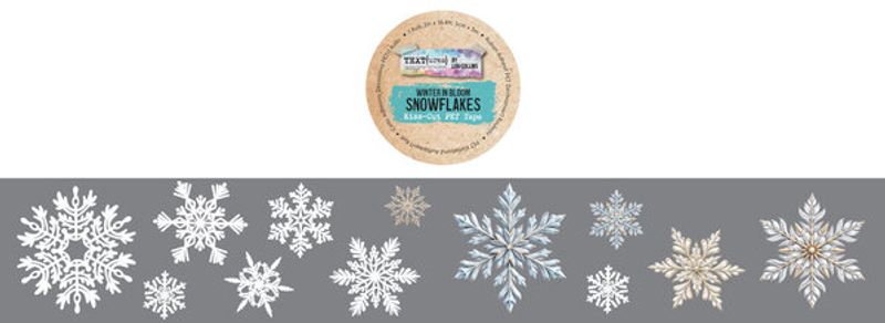Winter in Bloom Kiss-Cut PET Tape Snowflakes (5cmx5m) by Lou Collins
