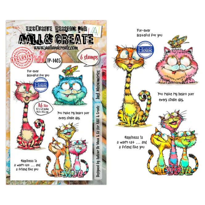 Hovedbilde TP-1405 - A6 Stamp Sets - ...