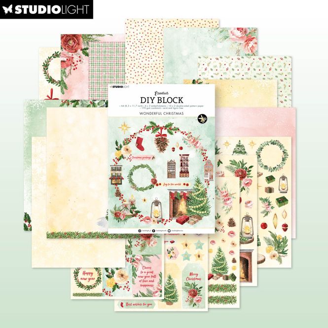 Hovedbilde Wonderful Christmas DIY Block ...