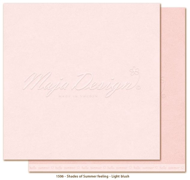 Summer Feeling - 12x12" Collection pack m/monochrome ark - 12 x 12"