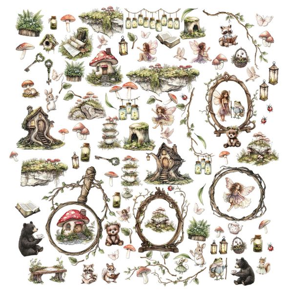 The Looking Glass - Elements - Laser Cut Outs